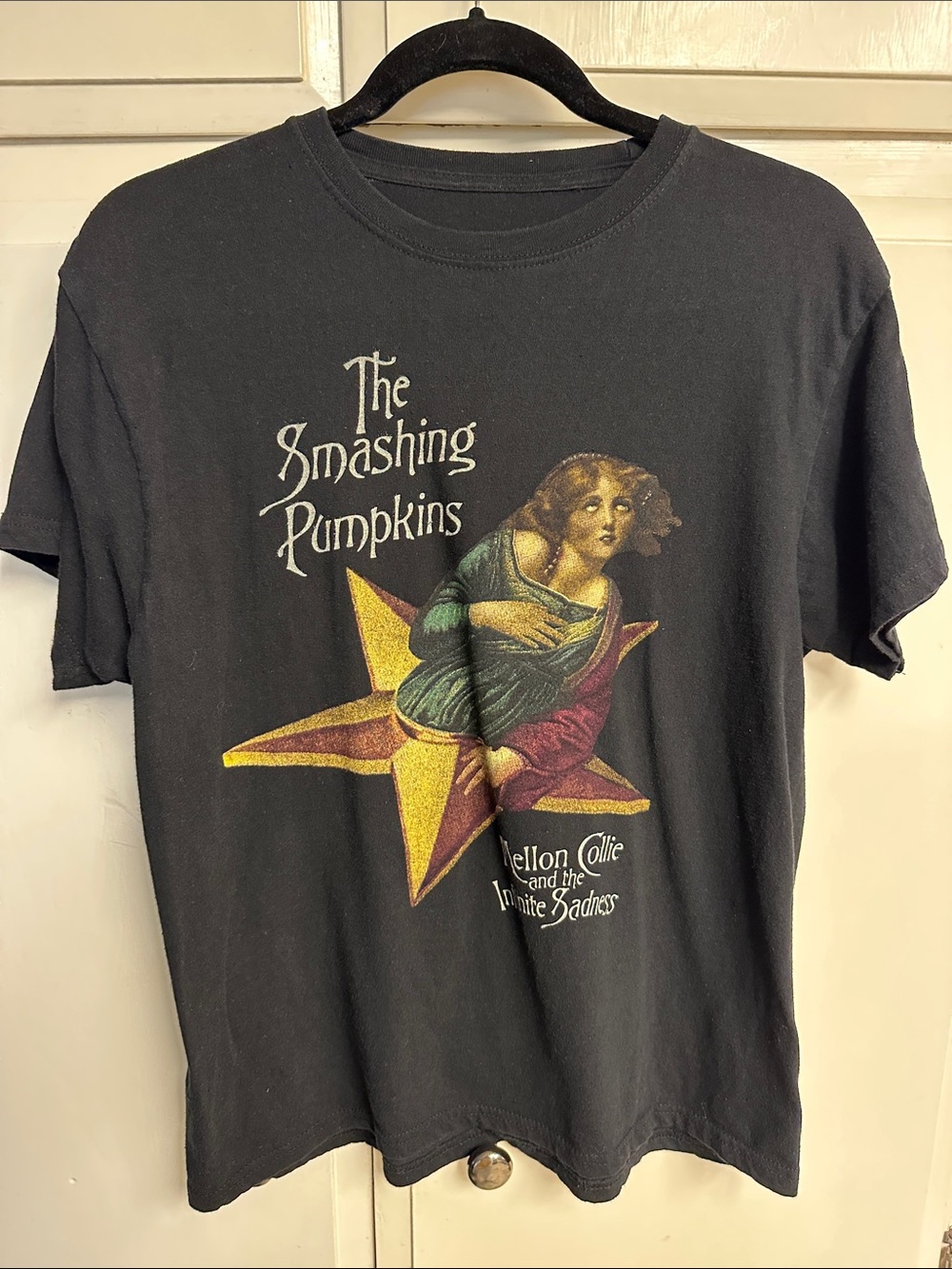 The Smashing Pumpkins Black Graphic Tee - Band Logo Short Sleeve